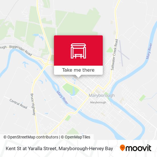 Mapa Kent St at Yaralla Street