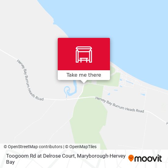 Mapa Toogoom Rd at Delrose Court