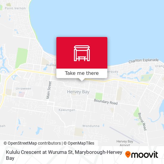 Mapa Kululu Crescent at Wuruma St