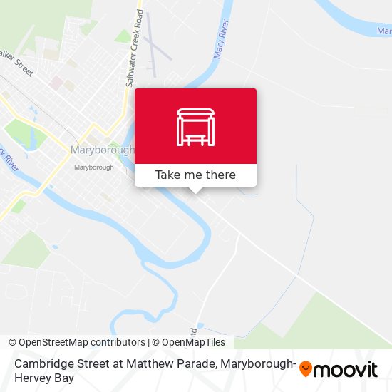 Cambridge Street at Matthew Parade map