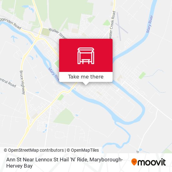 Ann St Near Lennox St Hail 'N' Ride map