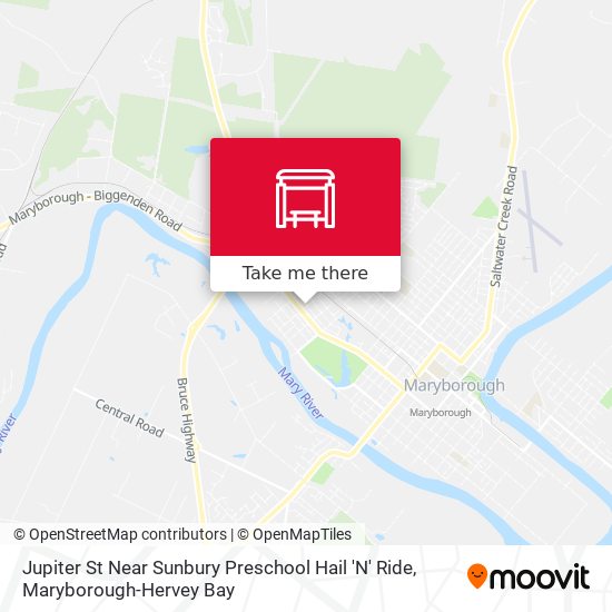 Jupiter St Near Sunbury Preschool Hail 'N' Ride map