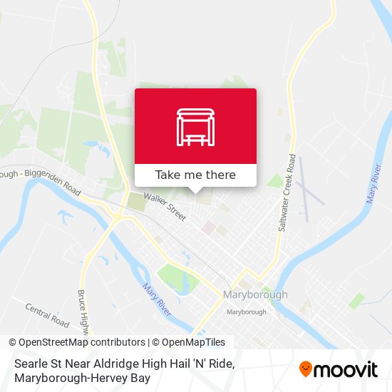 Mapa Searle St Near Aldridge High Hail 'N' Ride