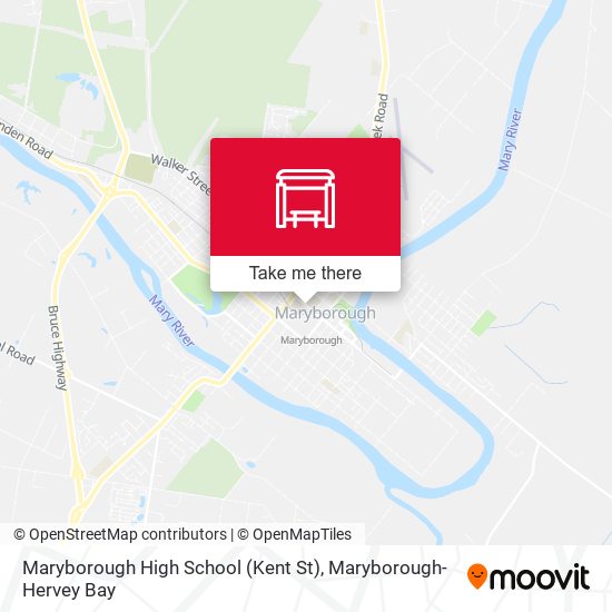 Maryborough High School (Kent St) map
