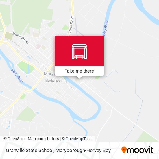 Mapa Granville State School