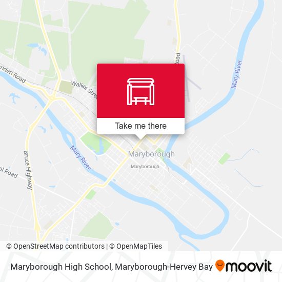 Mapa Maryborough High School