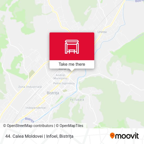 44. Calea Moldovei | Infoel map