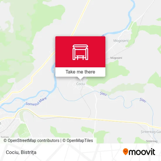 Cociu map