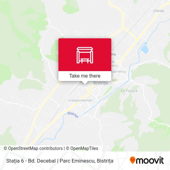 Stația 6 - Bd. Decebal | Parc Eminescu map