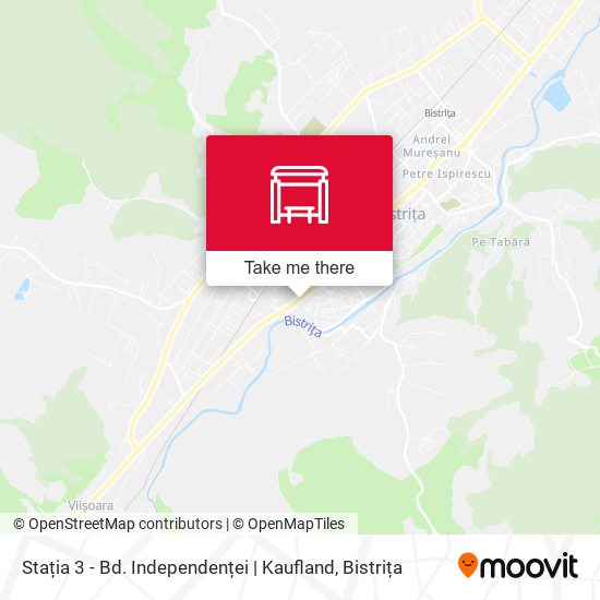 Stația 3 - Bld. Independenței | Kaufland map