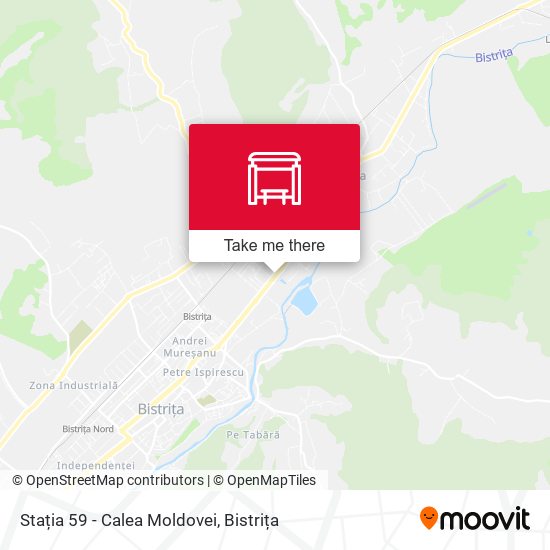 Stația 59 - Calea Moldovei map