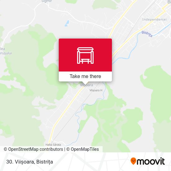 30. Viișoara map