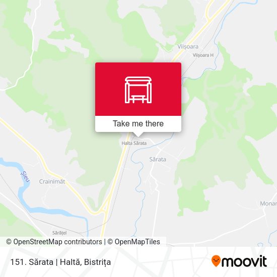 151. Sărata | Haltă map