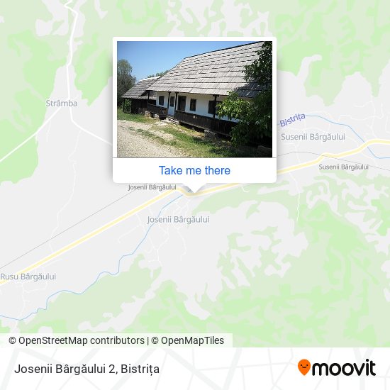 Josenii Bârgăului 2 map