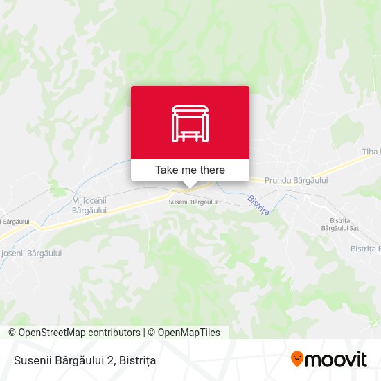 Susenii Bârgăului 2 map