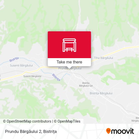 Prundu Bârgăului 2 map