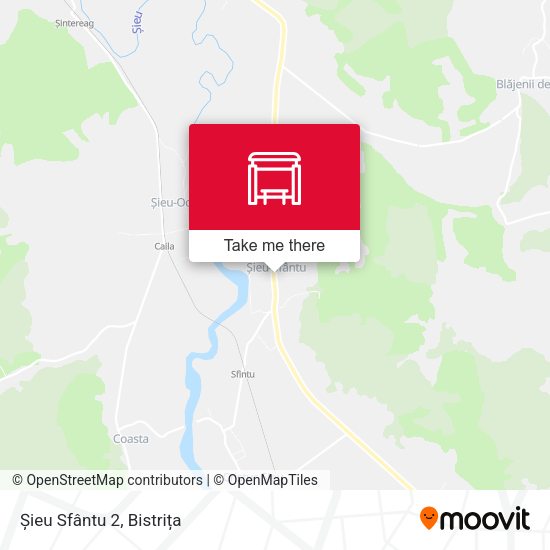 Șieu Sfântu 2 map