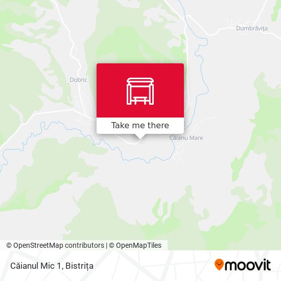 Căianul Mic 1 map
