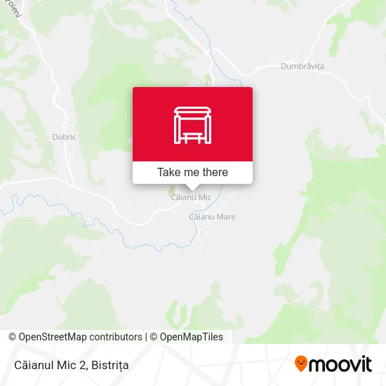 Căianul Mic 2 map