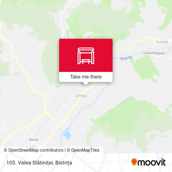 105. Valea Slătiniței map