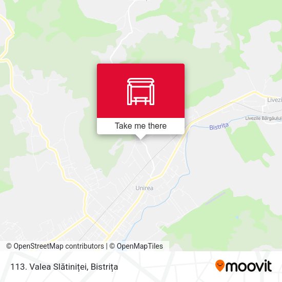 113. Valea Slătiniței map