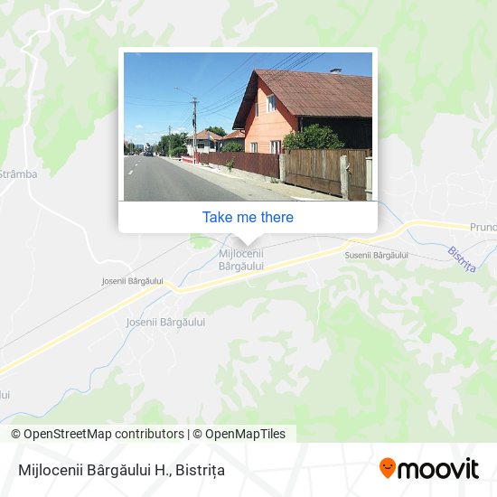 Mijlocenii Bârgăului H. map