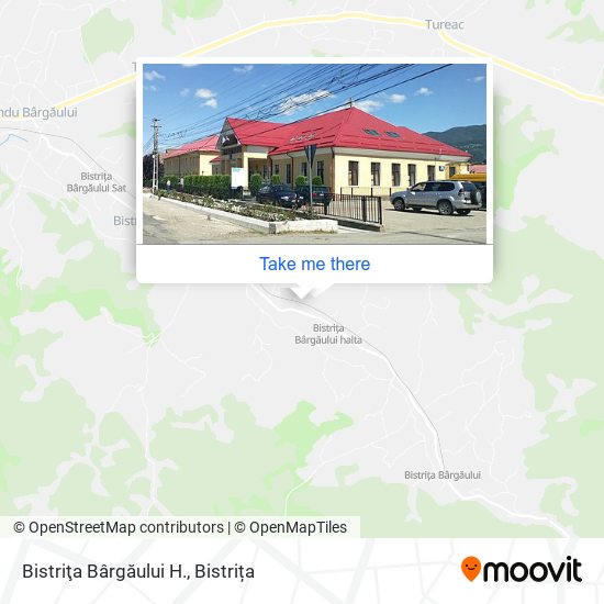 Bistriţa Bârgăului H. map