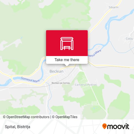 Spital map