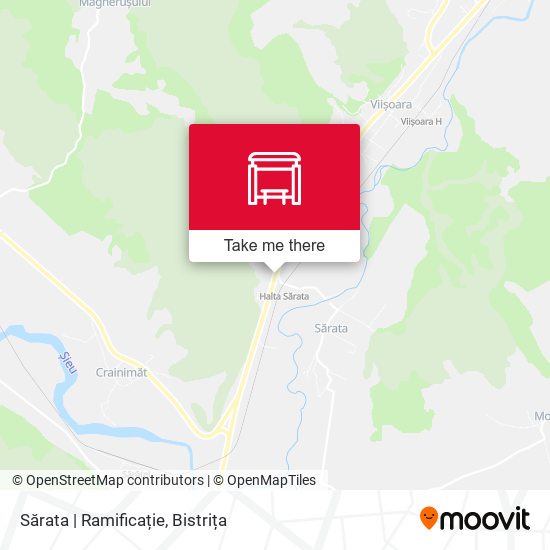 Sărata | Ramificație map