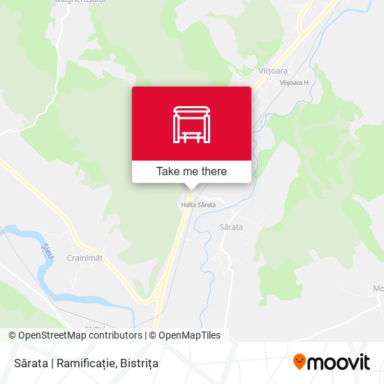 Sărata | Ramificație map