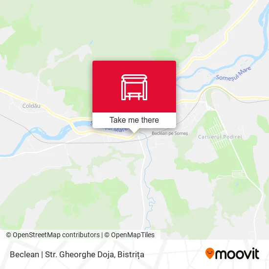 Beclean | Str. Gheorghe Doja map