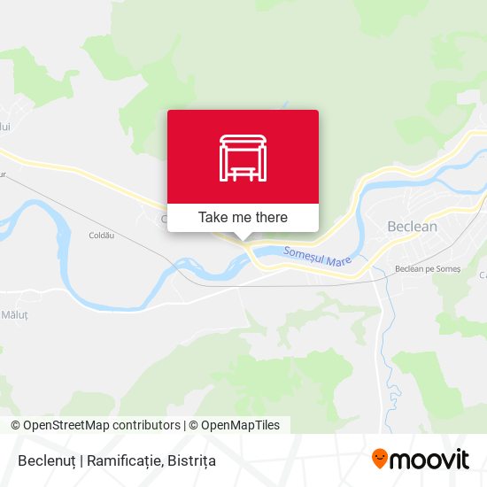 Beclenuț | Ramificație map