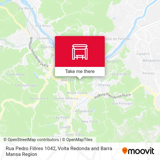 Rua Pedro Flôres 1042 map