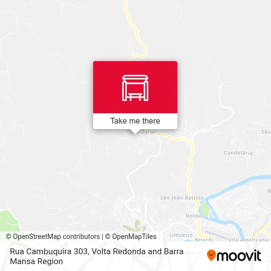 Rua Cambuquira 303 map