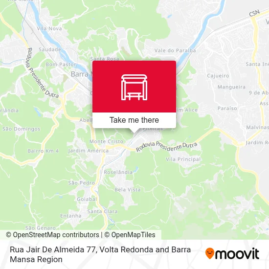 Rua Jair De Almeida 77 map