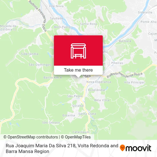 Rua Joaquim Maria Da Silva 218 map