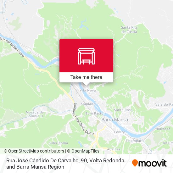 Rua José Cândido De Carvalho, 90 map