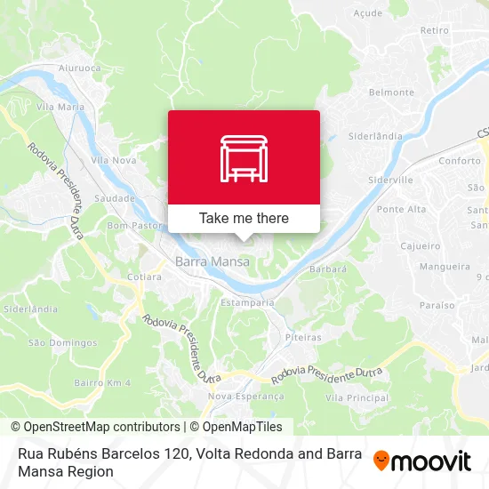 Rua Rubéns Barcelos 120 map