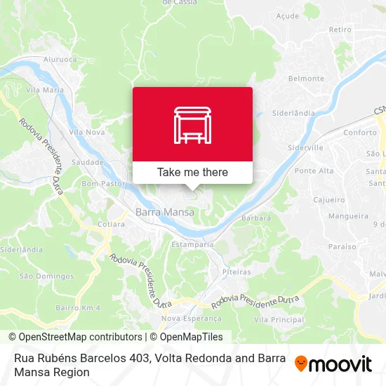 Rua Rubéns Barcelos 403 map