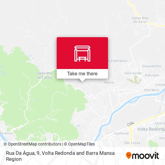 Rua Da Água, 9 map
