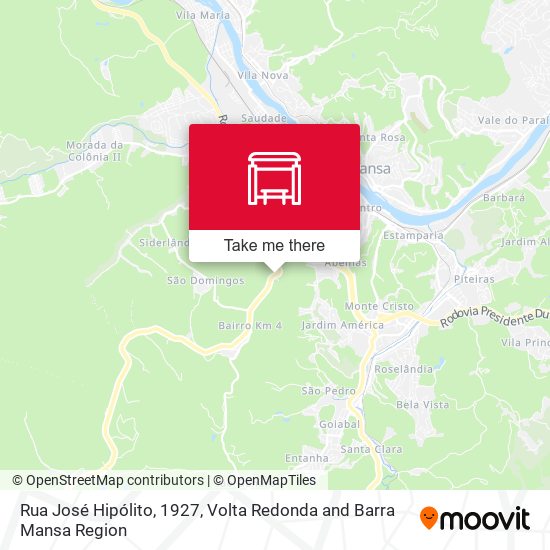 Rua José Hipólito, 1927 map