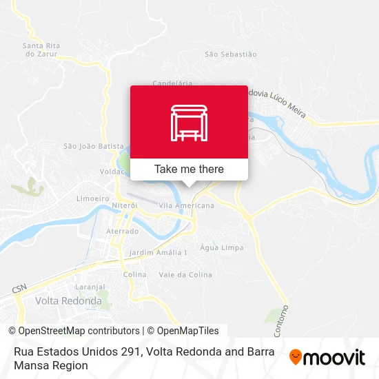 Rua Estados Unidos 291 map