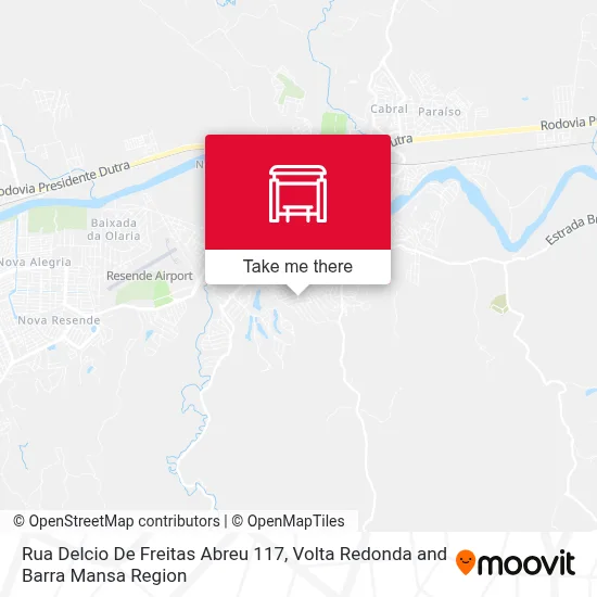Rua Delcio De Freitas Abreu 117 map