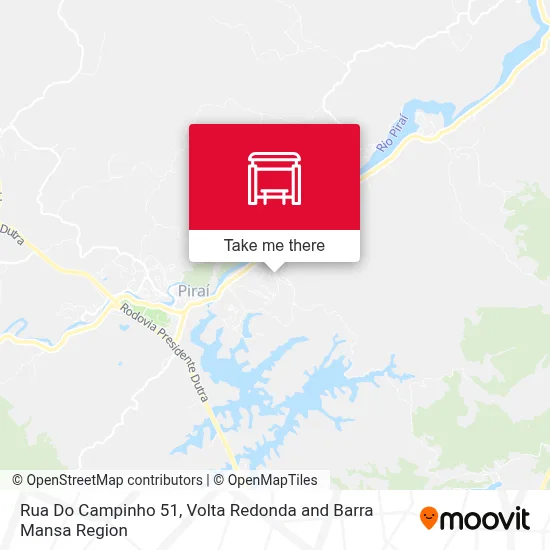 Rua Do Campinho 51 map