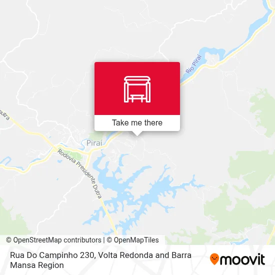 Rua Do Campinho 230 map