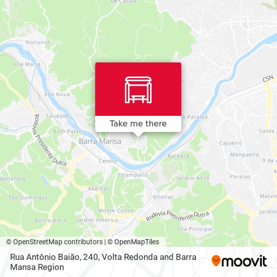 Rua Antônio Baião, 240 map
