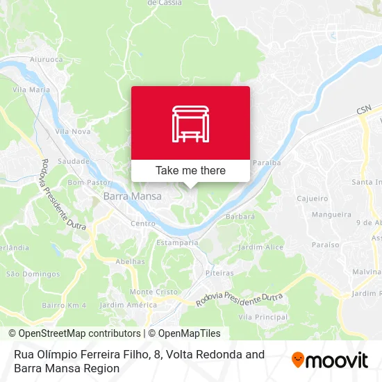 Rua Olímpio Ferreira Filho, 8 map