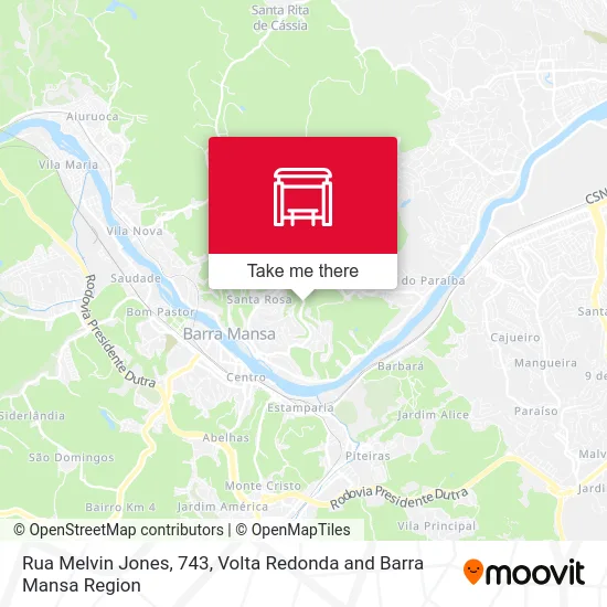 Rua Melvin Jones, 743 map