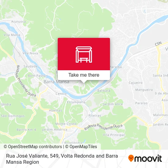 Rua José Valiante, 549 map
