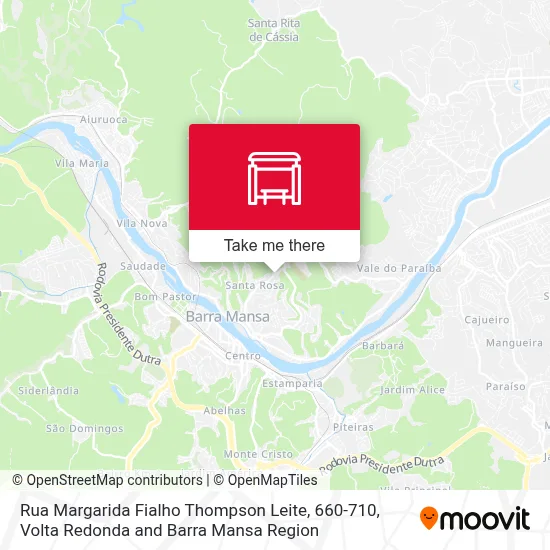 Rua Margarida Fialho Thompson Leite, 660-710 map